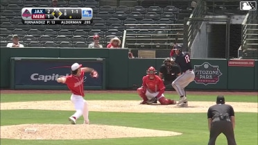 Ryan Fernandez In play, run(s) to Kemp Alderman
