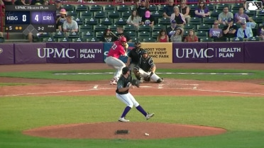 T.J. White homers (3) on a fly ball to right field.