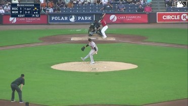 Mickey Gasper singles on a soft ground ball to third baseman Brady House. Nick Sogard scores. Throwing error by third baseman Brady House.
