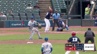 Will Benson singles on a line drive to right fielder Rudy Martin Jr. Francisco Urbaez scores.