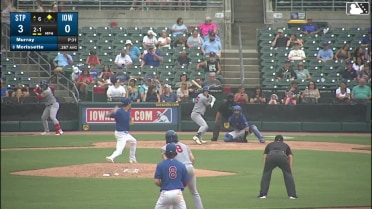 Cody Morissette homers (10) on a fly ball to right field. Tristan Gray scores.