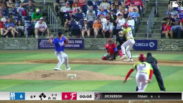 Leighton Finley In play, run(s) to Luke Dickerson
