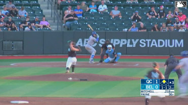 Blake Mitchell singles on a ground ball to right fielder Wilfredo Lara. Nolan Sailors scores.