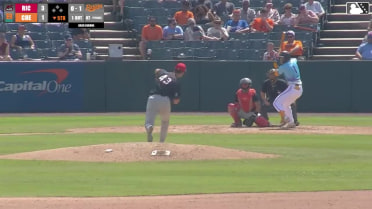 Wehiwa Aloy homers (5) on a fly ball to center field.