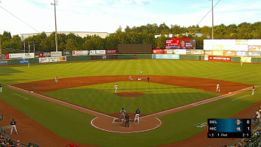 Devin Fitz-Gerald steals second in Single-A debut