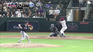 Stephen Jones In play, run(s) to Ramon Mendoza