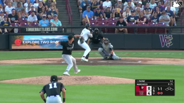 Braylon Payne homers (20) on a fly ball to center field.