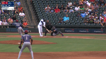 Yordan Alvarez records three hits in rehab