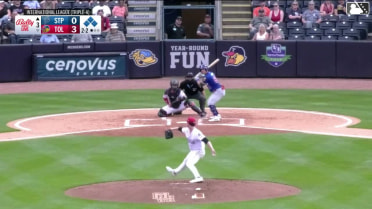 Lael Lockhart In play, run(s) to Kyler Fedko