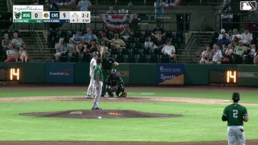 Cooper Flemming's solo homer