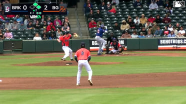 Jack Kartsonas Ball to Yohairo Cuevas