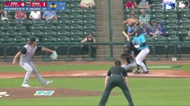 Colton Becker singles on a soft bunt ground ball to pitcher Adam Leverett. Daniel Vazquez scores. Spencer Nivens to 2nd.