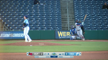 Josh Rivera hits his first two home run of the season