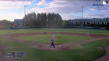 Andres Valor singles on a ground ball to left fielder Cameron Nickens. Jose Monserrate scores. Abrahan Ramirez scores.