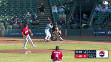 Edwin Arroyo crushes his eighth homer of the year