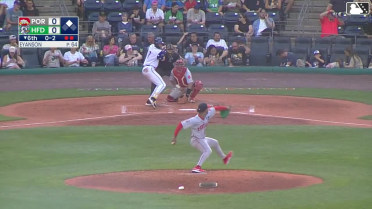 Andy Perez singles on a line drive to center fielder Nelly Taylor. Dyan Jorge scores.