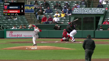 Dylan Crews homers (3) on a line drive to left center field.