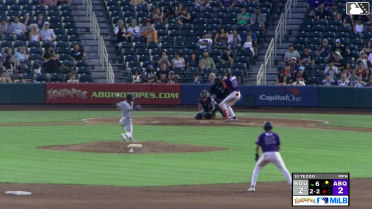 Charlie Condon called out on strikes.