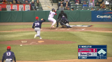 Bryce Conley In play, run(s) to Eddie Micheletti Jr.