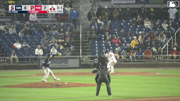 Brooks Brannon doubles (17) on a fly ball to center fielder Jace Avina, deflected by left fielder Jackson Castillo. Franklin Arias scores. Will Turner scores.