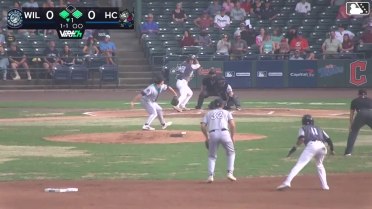Riley Nelson grounds out to first baseman Frederi Montero. Dauri Fernandez scores. Jonathan Martinez to 3rd.