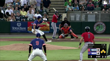 Nestor German In play, run(s) to Tyler Black