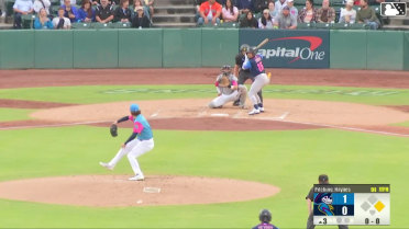 Brayan Buelvas singles on a ground ball to first baseman Romeo Sanabria. Leo De Vries scores. Brennan Milone to 2nd.