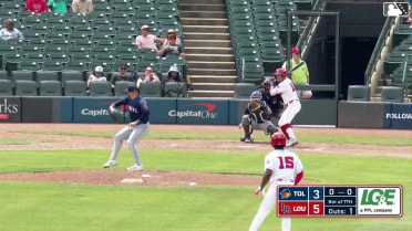 Edwin Arroyo singles on a ground ball to center fielder Cal Stevenson. Ivan Johnson scores. Blake Dunn to 2nd.