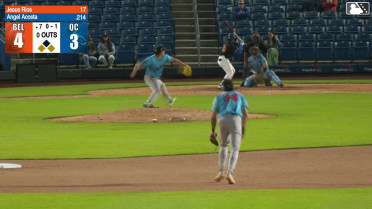 Jesus Rios In play, run(s) to Angel Acosta