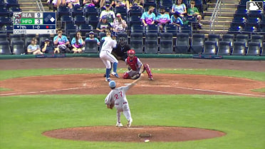 Jack O'Dowd homers (7) on a fly ball to right center field. Dyan Jorge scores.