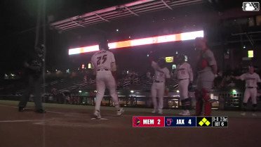 Griffin Conine hits a 444-foot grand slam