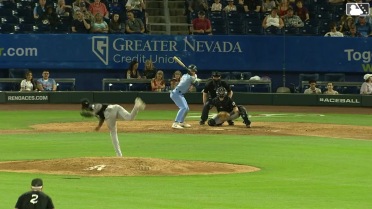 Francis Pena's strikeout