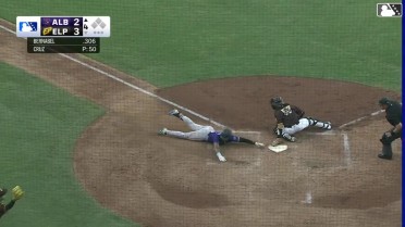 Warming Bernabel's inside-the-park home run