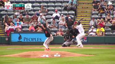 Lonnie White Jr. homers (15) on a fly ball to right center field.
