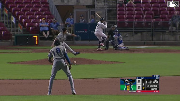 Eduardo Tait homers (2) on a fly ball to right field.