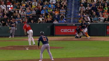 Denzel Clarke's RBI single 