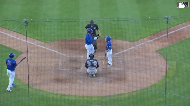 Jonathon Long's solo home run