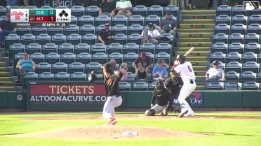 Javier Rivas doubles (7) on a sharp line drive to left fielder Tavian Josenberger. Titus Dumitru scores. Callan Moss scores. Omar Alfonzo to 3rd.