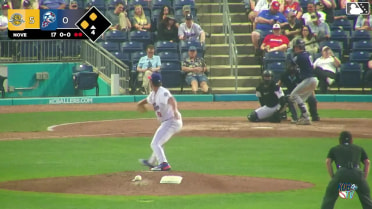 Caden Bodine singles on a line drive to center fielder Marcelo Alcala. Derek Datil scores.