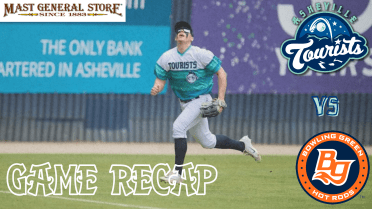 Tourists Celebrate Sunday Walk-Off Win over Hot Rods