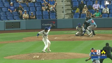 Cesar Quintas out on a sacrifice fly to left fielder Brendan Tunink. Ryan Picollo scores.