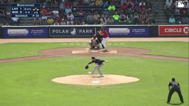 Kyle Backhus In play, no out to Nate Eaton