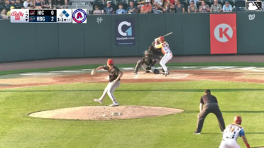 Devin Fitz-Gerald grounds into a double play, pitcher Tyler Switalski to second baseman Maui Ahuna to first baseman Sabin Ceballos. Cortland Lawson out at 2nd. Devin Fitz-Gerald out at 1st.