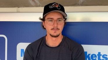 Pitcher Carter Rustad - RubberDucks Warmup, May 2026