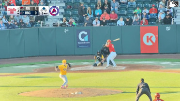 Sam Petersen singles on a soft line drive to right fielder Joe Campagna. Cayden Wallace scores.