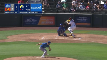 Joey Meneses grounds out, catcher Seby Zavala to first baseman Ryan Ward. Henry Bolte scores. Zack Gelof scores.