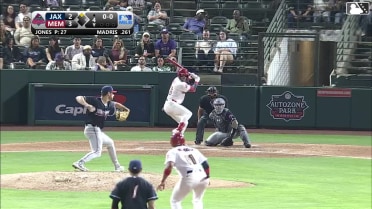 Bligh Madris homers (5) on a fly ball to right field. Ramon Mendoza scores.