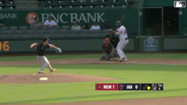 Deyvison De Los Santos homers (12) on a fly ball to right field. Owen Caissie scores.