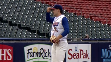 Trey Yesavage strikes out eight