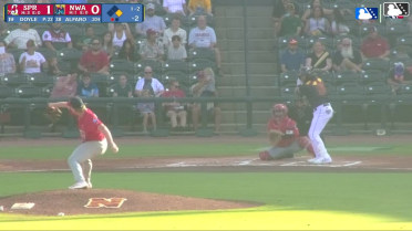 Jorge Alfaro strikes out swinging.